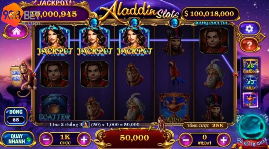 Điểm sáng thú vị của sảnh game 